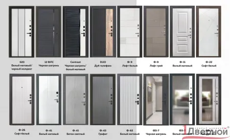 Входная дверь Геометрия