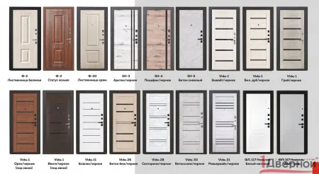 Входная дверь Геометрия