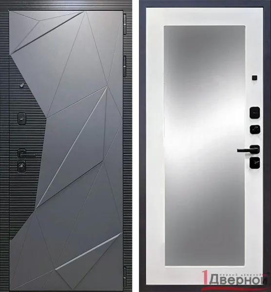 Входная дверь Ламба зеркало