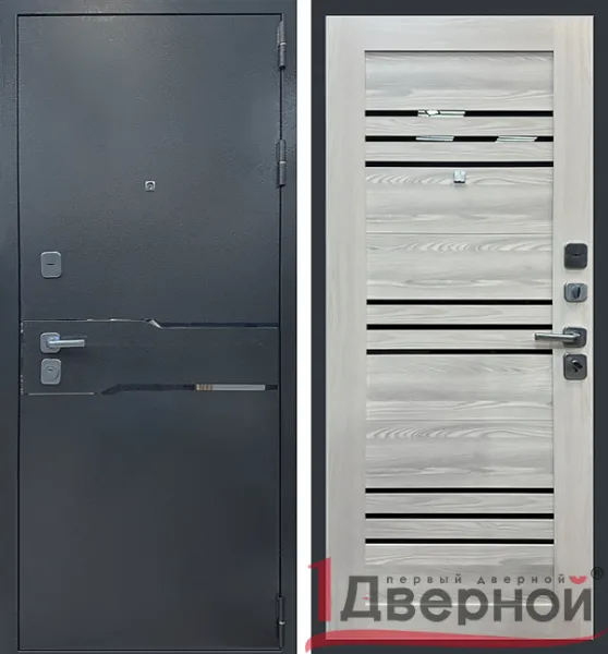 Входная дверь Декор Царга Ривьера Айс
