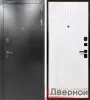 Входная дверь Вертикаль (белый матовый)