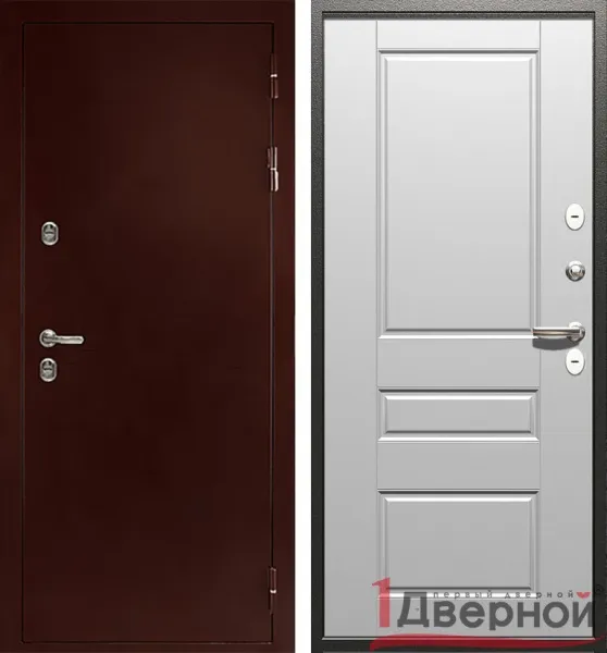 Входная дверь Термо Антик медный (Этюд)