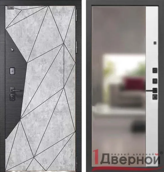 Входная дверь Геометрия