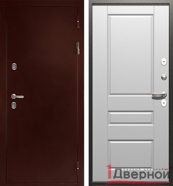 Входная дверь Термо Антик медный (Этюд)